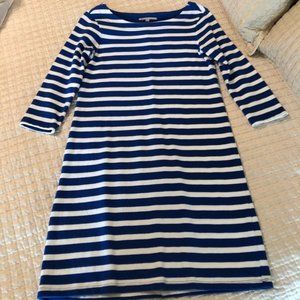 GAP Classic Nautical Blue and White Striped Dress - Size XS